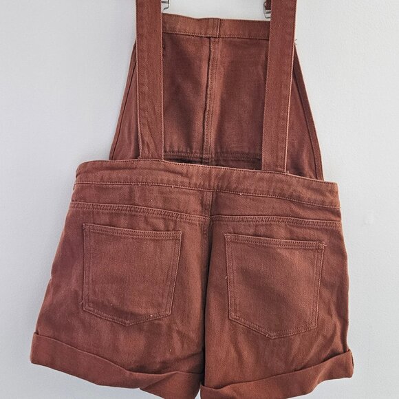 CIDER Brown Denim Overalls NWT - Picture 5 of 6